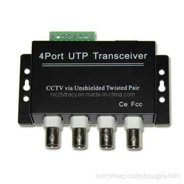 CCTV Balun 4 CH Passive UTP Video Balun/Transceiver (RX-VT40B)